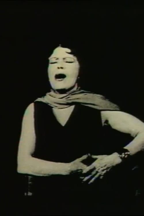 Poster for Damia: Concert en velours noir