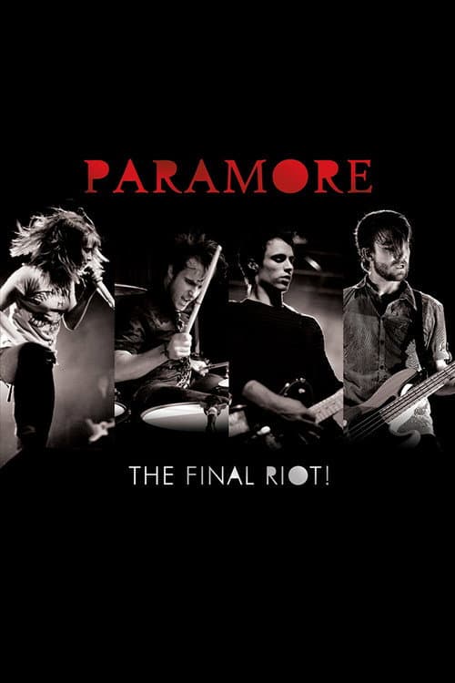 Poster for Paramore: The Final Riot!