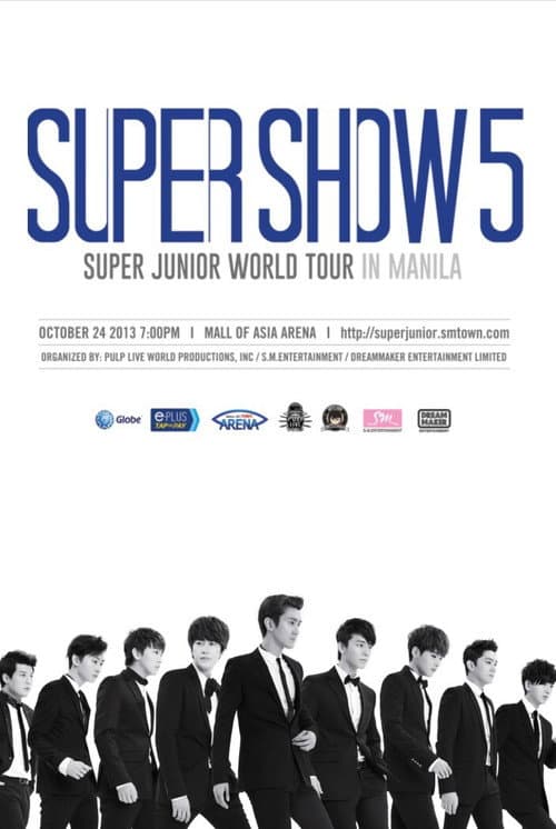 Poster for Super Junior World Tour - Super Show 5