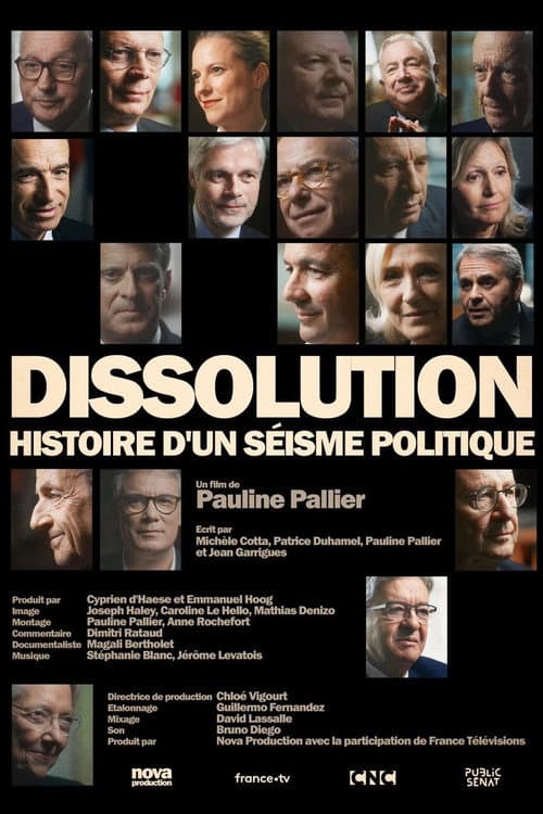Poster for Dissolution, histoire d'un séisme politique