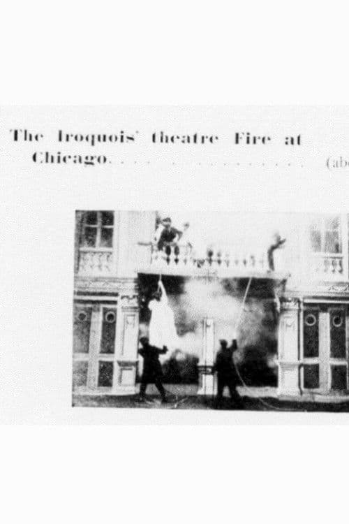 Poster for Iroquois Theatre Fire in Chicago