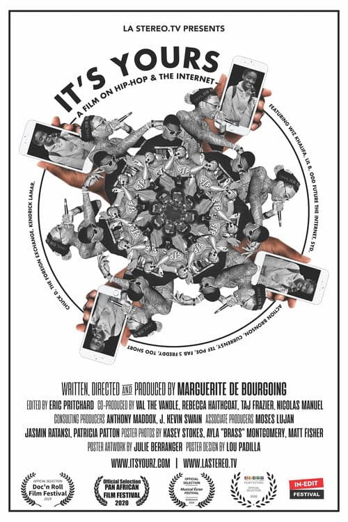 Poster for It's Yours: A Film on Hip-Hop and the Internet