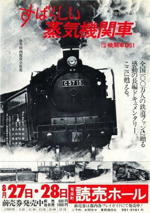 Poster for The Wonderful World of Steam Locomotive