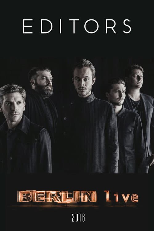 Poster for Editors - Berlin Live
