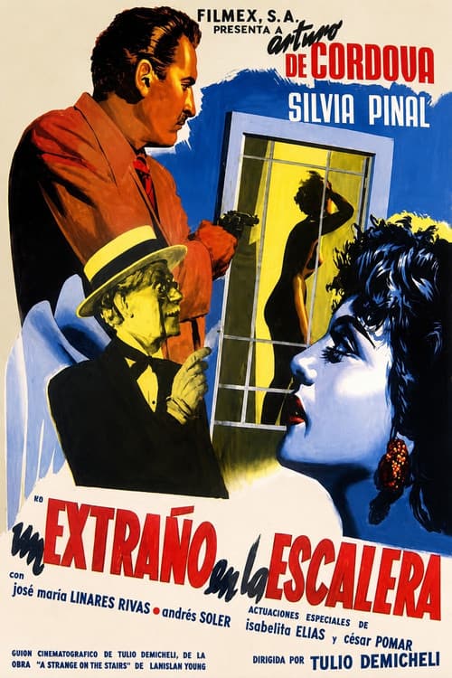 Poster for A Stranger on the Stairs