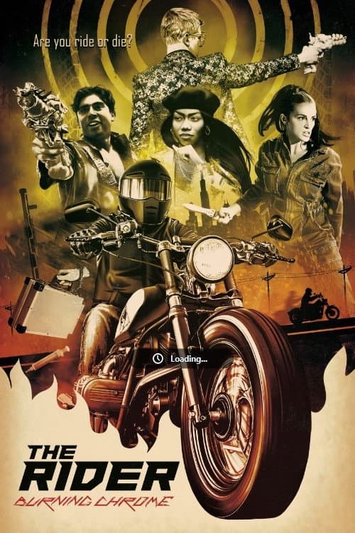 Poster for The Rider: Burning Chrome