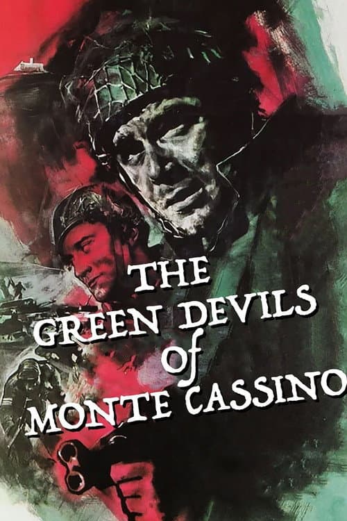 Poster for The Green Devils of Monte Cassino