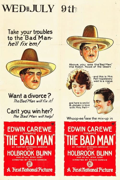 Poster for The Bad Man
