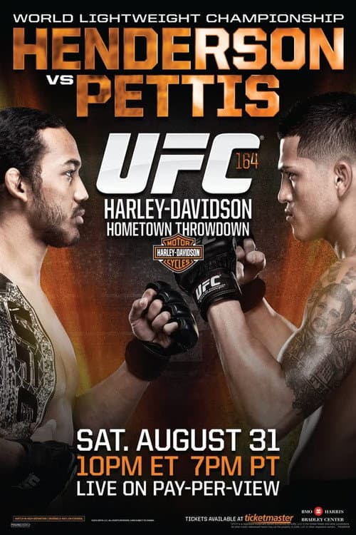Poster for UFC 164: Henderson vs. Pettis 2