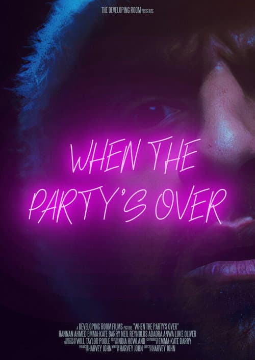 Poster for When The Party's Over