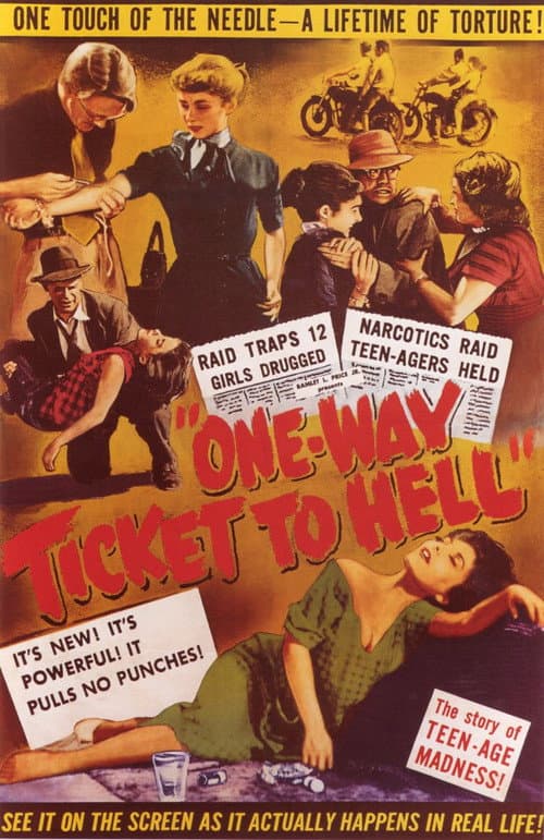 Poster for One Way Ticket to Hell