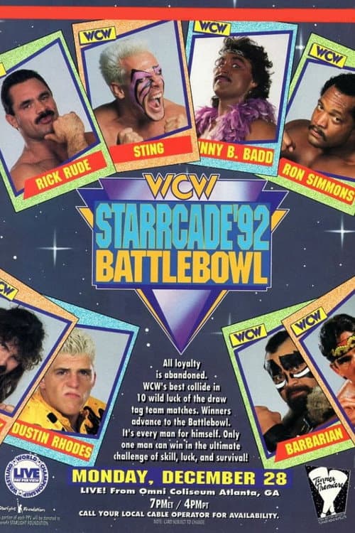 Poster for WCW Starrcade 1992