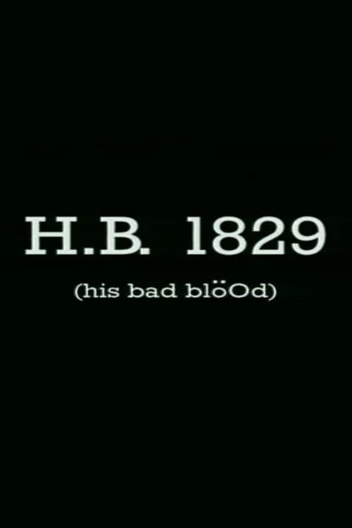 Poster for H.B. 1829 (his bad blöOd)
