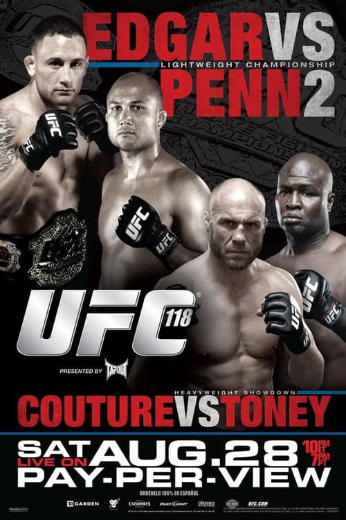 Poster for UFC 118: Edgar vs. Penn 2