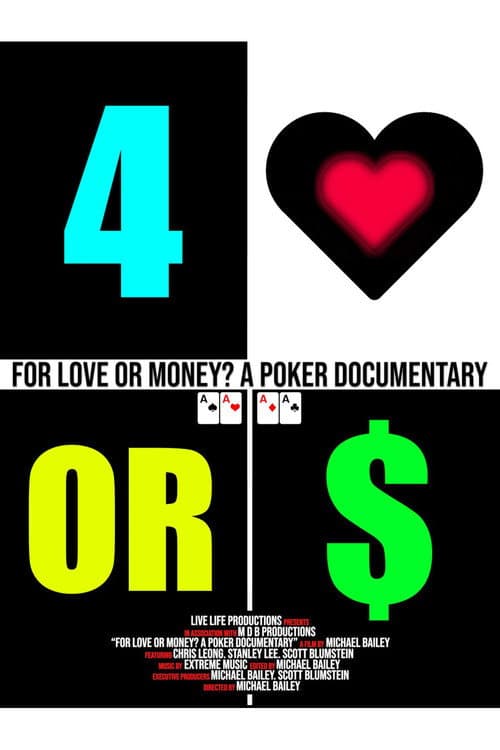 Poster for For Love or Money? A Poker Documentary