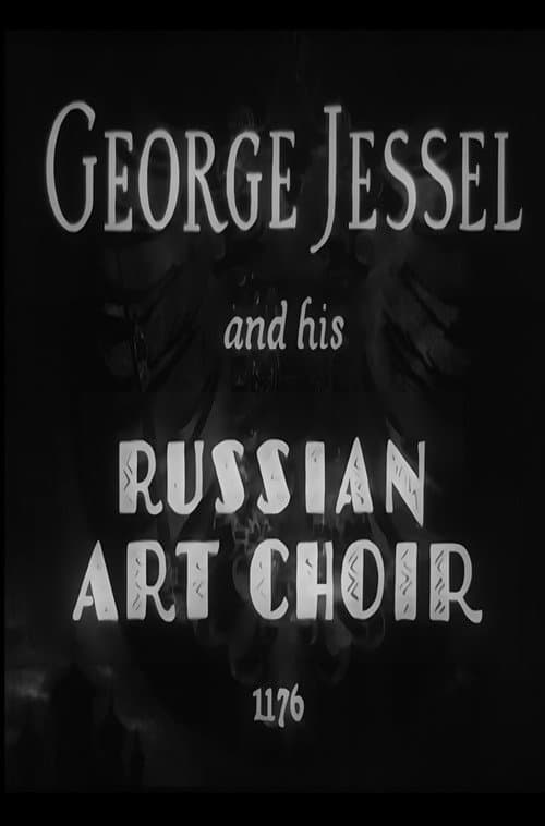 Poster for George Jessel and His Russian Art Choir
