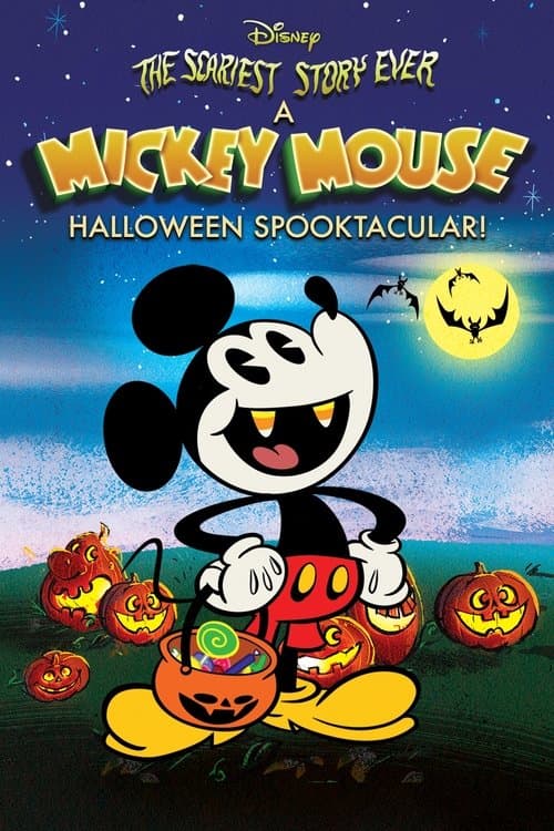 Poster for The Scariest Story Ever: A Mickey Mouse Halloween Spooktacular