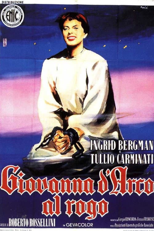 Poster for Joan of Arc at the Stake