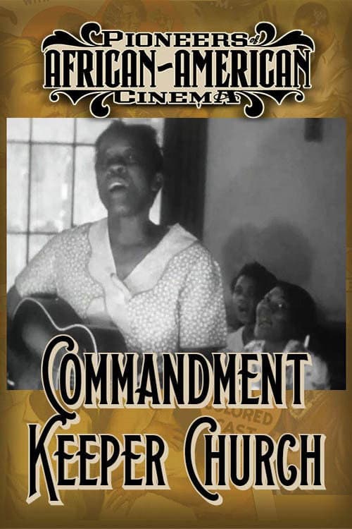 Poster for Commandment Keeper Church, Beaufort South Carolina, May 1940