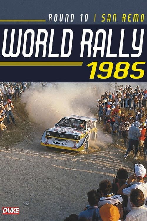 Poster for Rallye Sanremo 1985