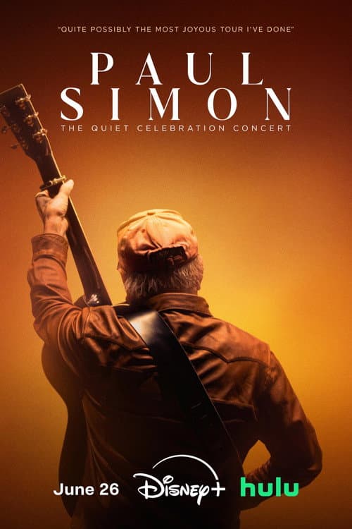 Poster for Paul Simon: The Quiet Celebration Concert