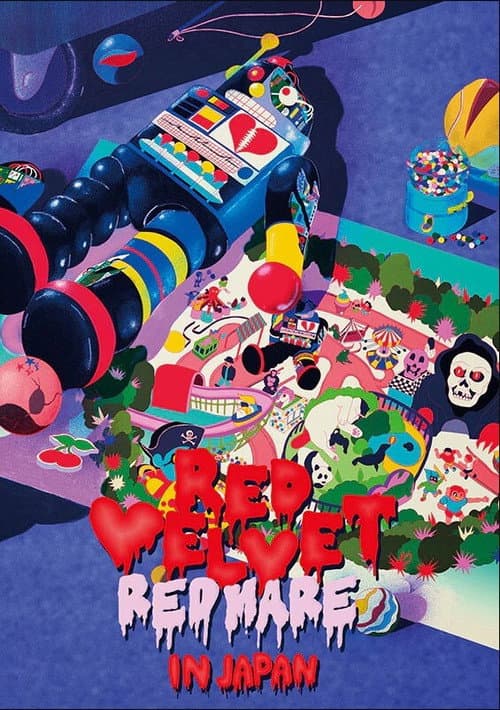 Poster for Red Velvet 2nd Concert “REDMARE” in JAPAN