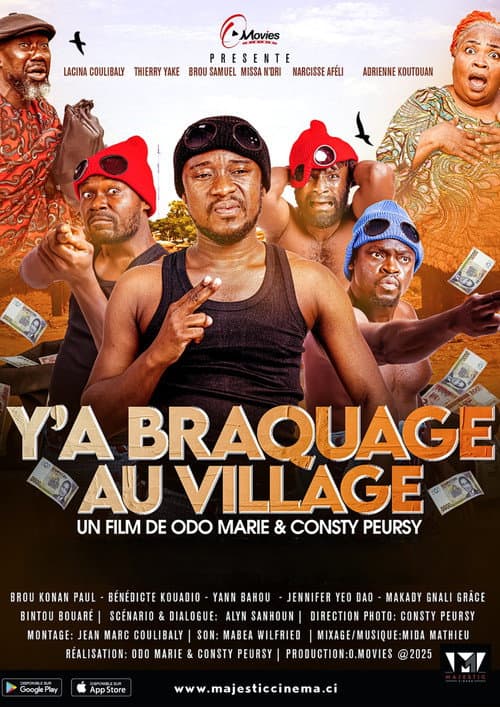 Poster for There's a Heist in the Village