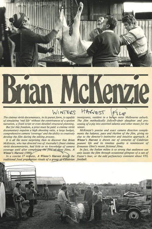 Poster for Winter's Harvest