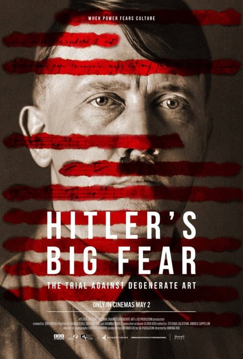 Poster for Hitler's Big Fear: The Trial Against Degenerate Art