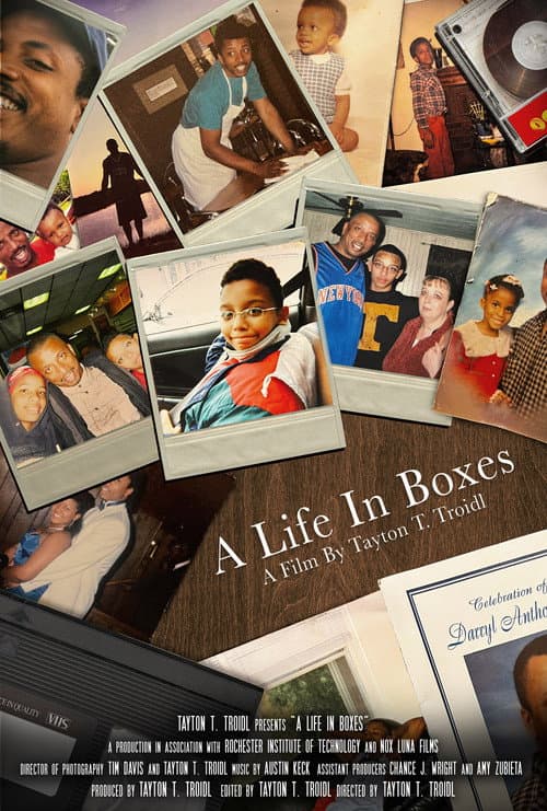 Poster for A life in boxes
