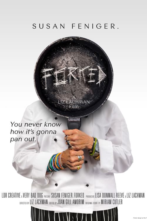 Poster for Susan Feniger. Forked