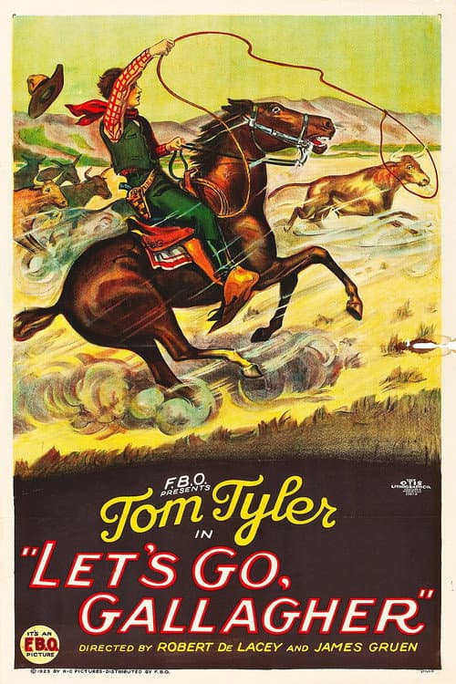 Poster for Let's Go, Gallagher