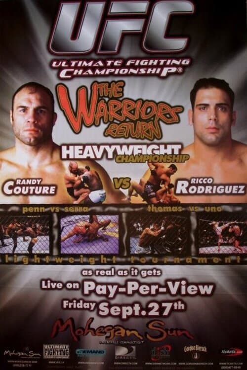 Poster for UFC 39: The Warriors Return