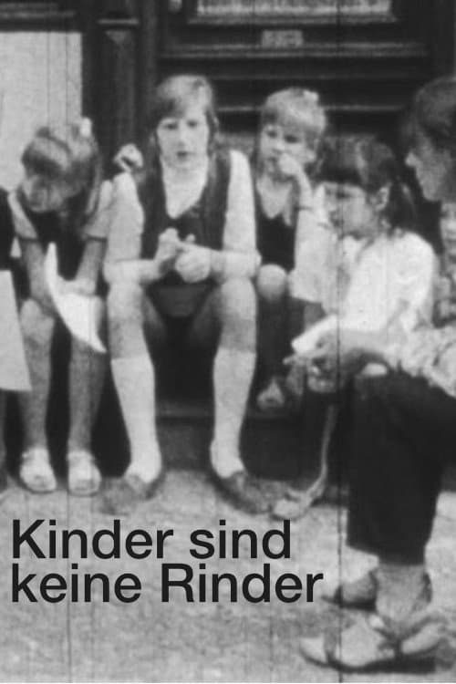 Poster for Kinder sind keine Rinder