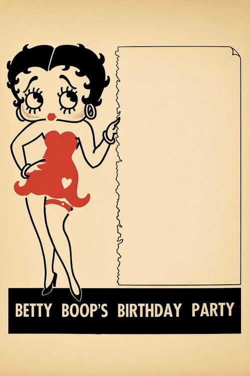 Poster for Betty Boop's Birthday Party