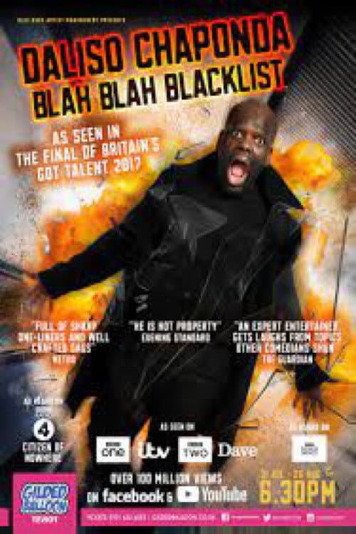 Poster for Daliso Chaponda: Blah Blah Blacklist