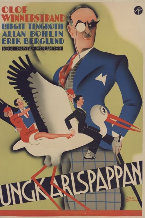 Poster for The Bachelor Father