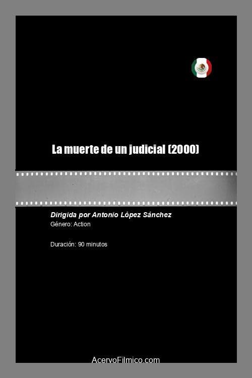 Poster for La muerte de un judicial