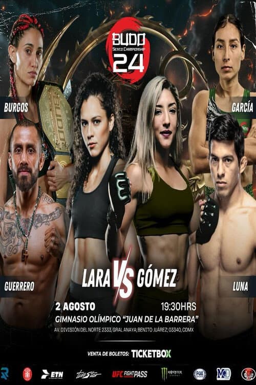 Poster for Budo Sento Championship 24