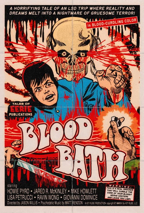 Постер до фільму «Blood Bath - Tales of Eerie Publications»