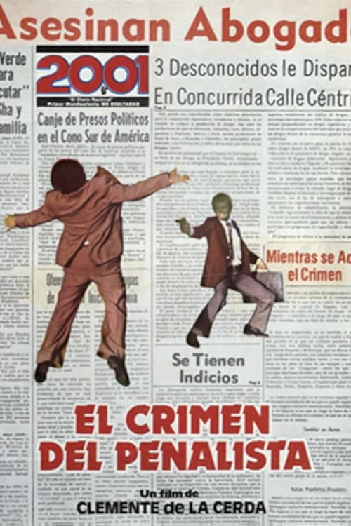 Poster for El crimen del penalista