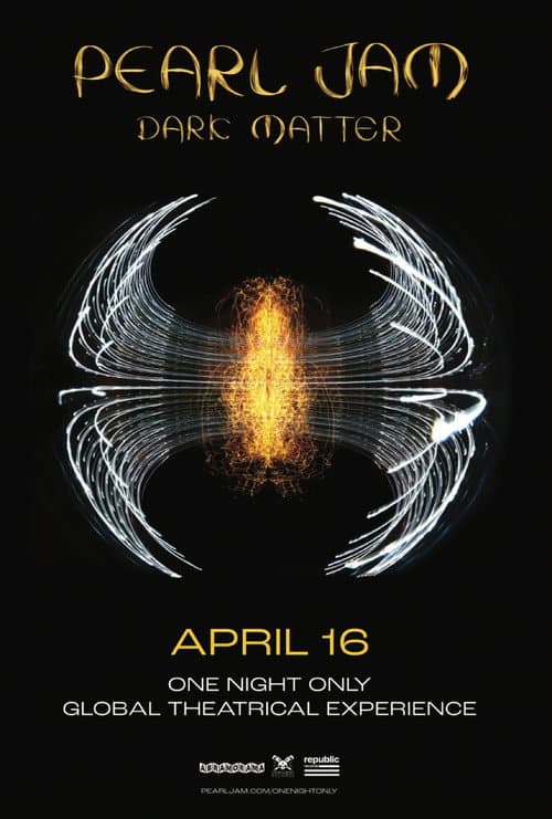 Poster for Pearl Jam: Dark Matter – Global Theatrical Experience