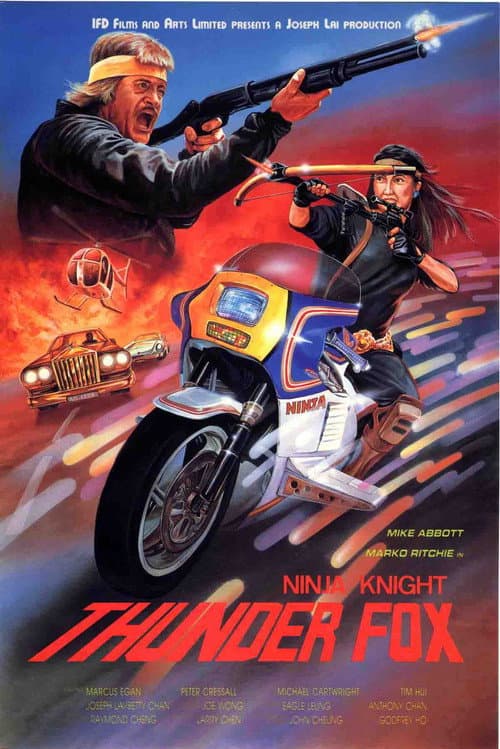Poster for Ninja Knight: Thunder Fox