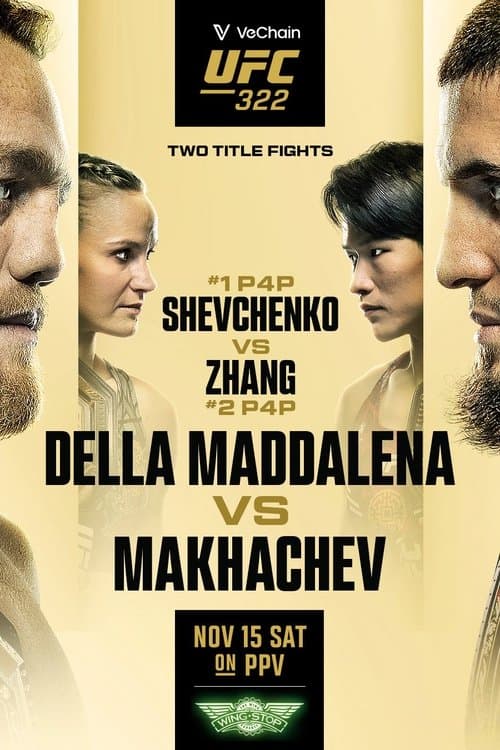 Poster for UFC 322: Della Maddalena vs. Makhachev