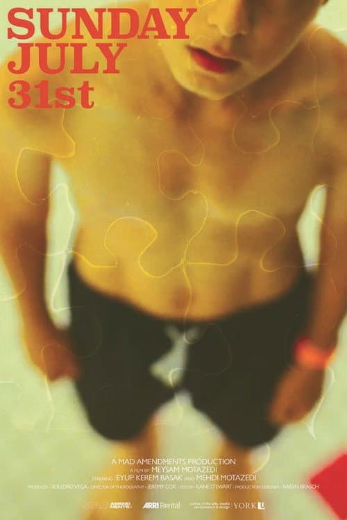 Poster for Sunday, July 31st