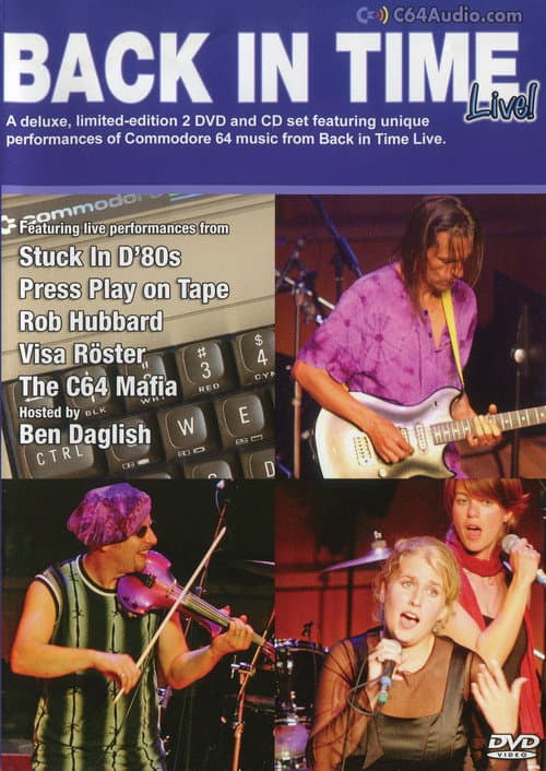 Poster for Back in Time Live!