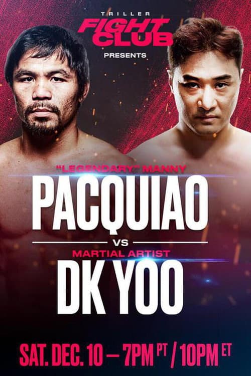 Poster for Manny Pacquiao vs. DK Yoo