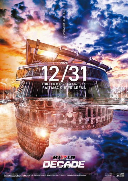 Poster for RIZIN DECADE