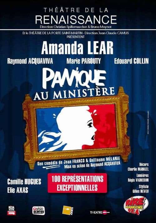Poster for Panique au ministère