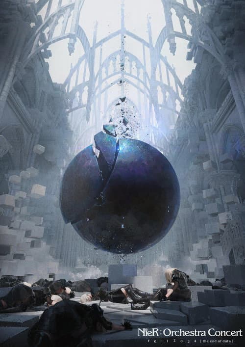Poster for NieR: Orchestra Concert 12024 – The end of data